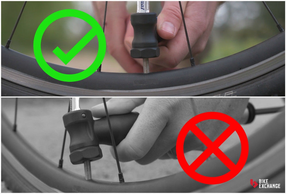fullpage How to pump a bike tire BikeExchange 2017 valve angle