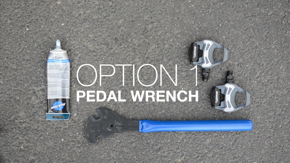 Option 1 pedal wrench